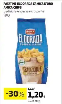Coop PATATINE ELDORADA L'AMICA D'ORO AMICA CHIPS offerta