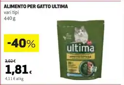 Coop ALIMENTO PER GATTO ULTIMA offerta