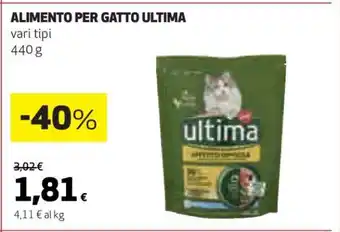 Coop ALIMENTO PER GATTO ULTIMA offerta