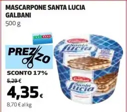 Coop Mascarpone Santa Lucia Galbani offerta