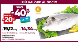 Coop ORATE ALLEVATE CAPRAIA ISOLA offerta