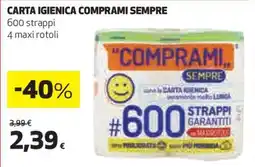 Coop CARTA IGIENICA COMPRAMI SEMPRE offerta
