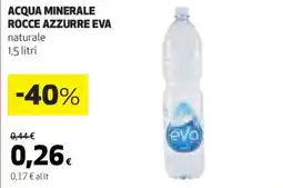 Coop ACQUA MINERALE ROCCE AZZURRE EVA offerta