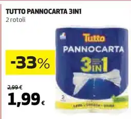 Coop TUTTO PANNO CARTA 3IN1 offerta