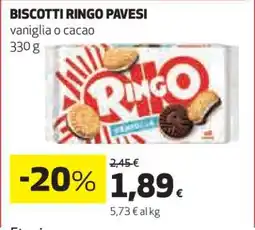 Coop BISCOTTI RINGO PAVESI offerta