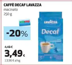 Coop CAFFÈ DECAF LAVAZZA offerta