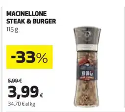 Coop MACINELLONE STEAK & BURGER offerta