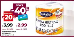 Coop BOBINA MULTIUSO BULKYSOFT offerta