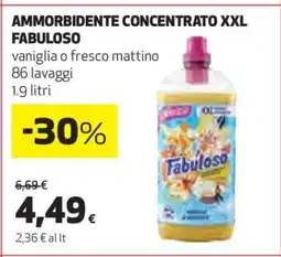 Coop Ammorbidente Concentrato XXL Fabuloso offerta