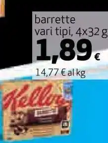 Coop KELLOGG'S Barrette offerta