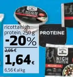 Coop ricotta high protein, 250 g offerta