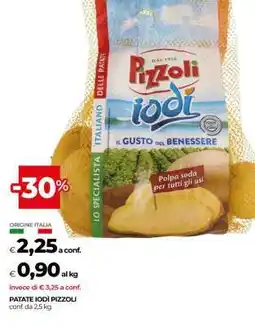 Coop Patate Iodì Pizzoli offerta