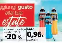 Coop integratore salino vari tipi, 50 cl offerta