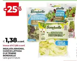 Coop INSALATA ARMONIA, CUOR DI LATTUGA O LE TENERE BONDUELLE offerta
