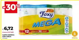 Coop Carta Igienica Foxy Mega offerta