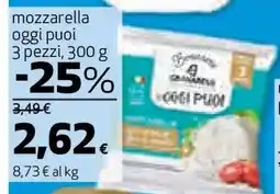 Coop mozzarella oggi puoi offerta