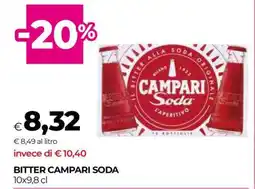Coop BITTER CAMPARI SODA offerta