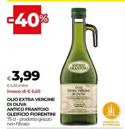 Coop Olio Extra Vergine di Oliva Antico Frantoio Oleificio Fiorentini offerta