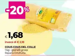 Coop COUS COUS DEL COLLE offerta