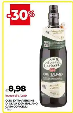 Coop Olio Extra Vergine di Oliva 100% Italiano Casa Coricelli offerta