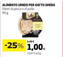 Coop ALIMENTO UMIDO PER GATTO SHEBA offerta
