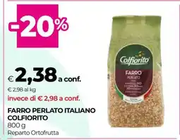 Coop FARRO PERLATO ITALIANO COLFIORITO offerta