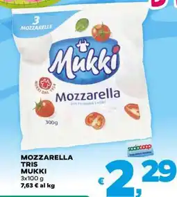 Coop MOZZARELLA TRIS MUKKI offerta