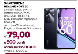 Coop SMARTPHONE REALME NOTE 60 offerta