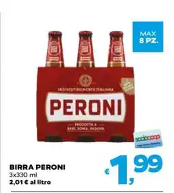 Coop Birra Peroni offerta
