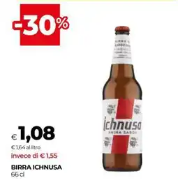 Coop BIRRA ICHNUSA offerta