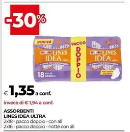 Coop LINES IDEA ultra offerta