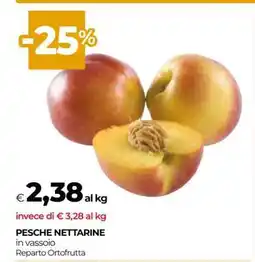 Coop Pesche Nettarine offerta