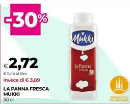 Coop LA PANNA FRESCA MUKKI offerta