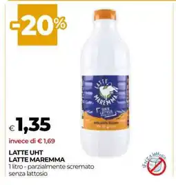 Coop LATTE UHT LATTE MAREMMA offerta