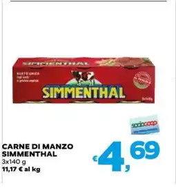 Coop Carne di Manzo Simmenthal offerta