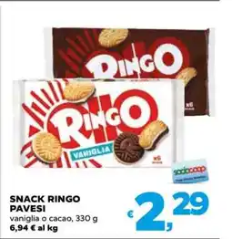 Coop SNACK RINGO PAVESI offerta