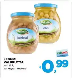 Coop LEGUMI VALFRUTTA offerta