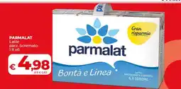 Coop PARMALAT Latte parz. Scremato 1 lt x6 offerta