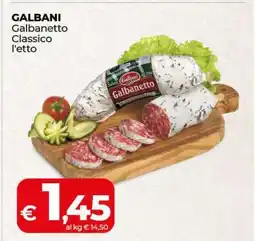 Coop GALBANI Galbanetto Classico l'etto offerta