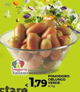 Coop POMODORO OBLUNGO VERDE offerta