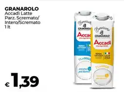 Coop GRANAROLO Accadi Latte offerta