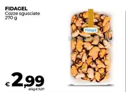 Coop FIDAGEL Cozze sgusciate offerta