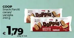 Coop COOP Snack Farciti cacao/vaniglia offerta