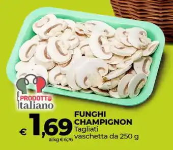 Coop Funghi Champignon offerta