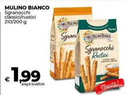 Coop MULINO BIANCO Sgranocchi classici/rustici offerta