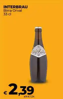 Coop INTERBRAU Birra Orval offerta