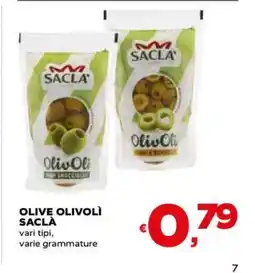 Coop OLIVE OLIVOLÌ SACLÀ offerta