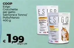 Coop COOP ES!GO Crocchette per gatto offerta