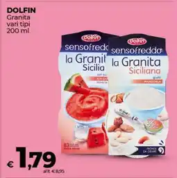 Coop DOLFIN Granita offerta