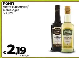 Coop PONTI Aceto Balsamico/Dolce Agro offerta